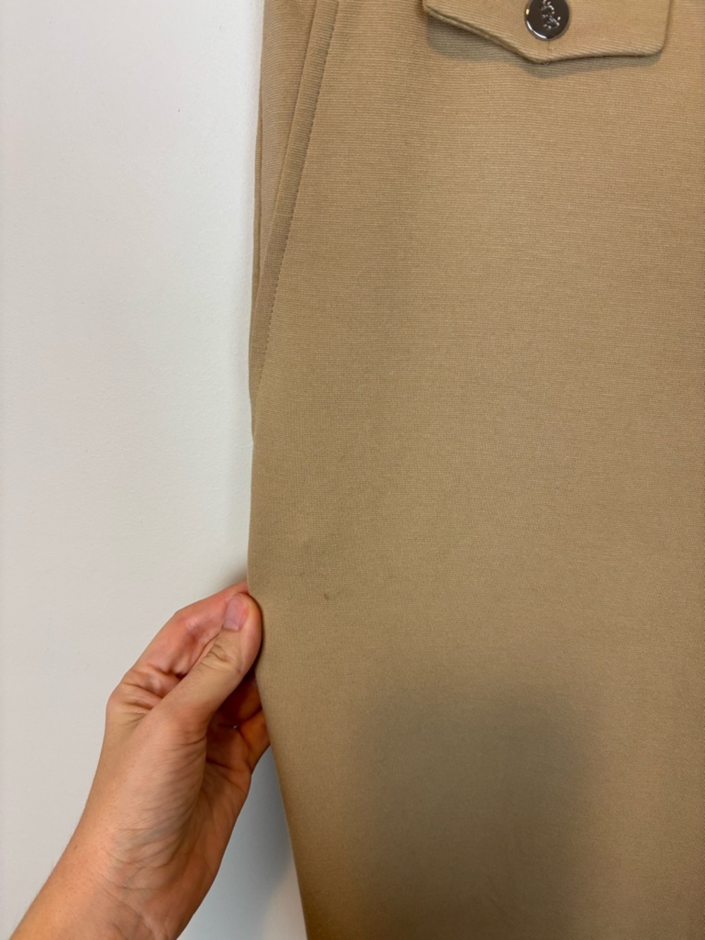 Lauren Ralph Lauren Ponte Ankle Pants in Tan Size XL - Picture 4 of 16